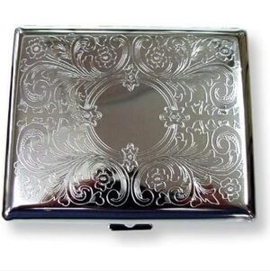 🐎NEW! Vintage Style Embossed Cigarette/Money/Card Case